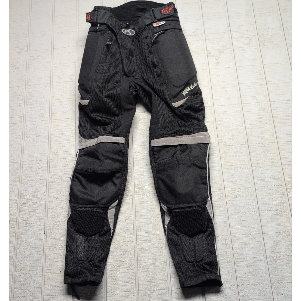 Fieldsheer Motorcycle Armour Pants Men's Size 30 Black Removable Hip Knee Pads